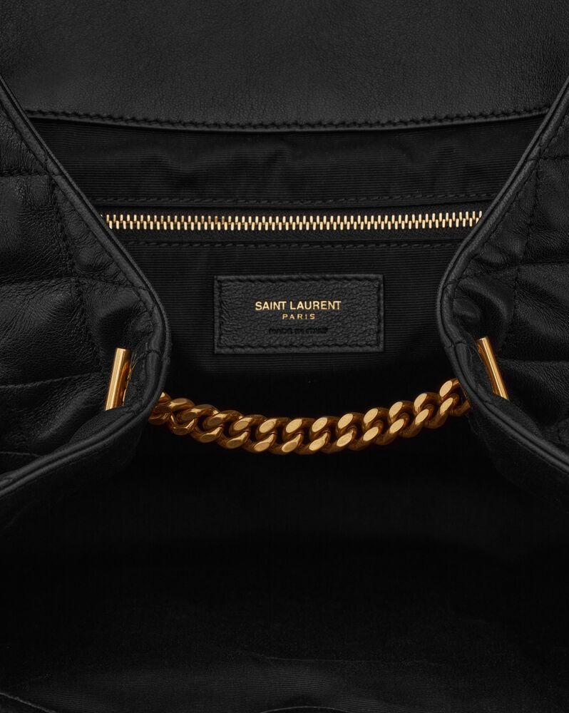 BY-MAXI SHOPPING BAG IN QUILTED LAMBSKIN