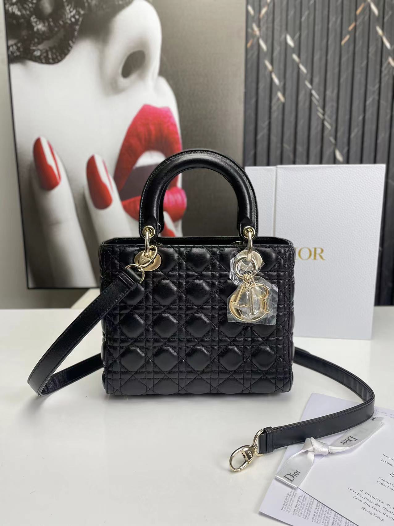 BD- Lady Medium Black Bag 24cm