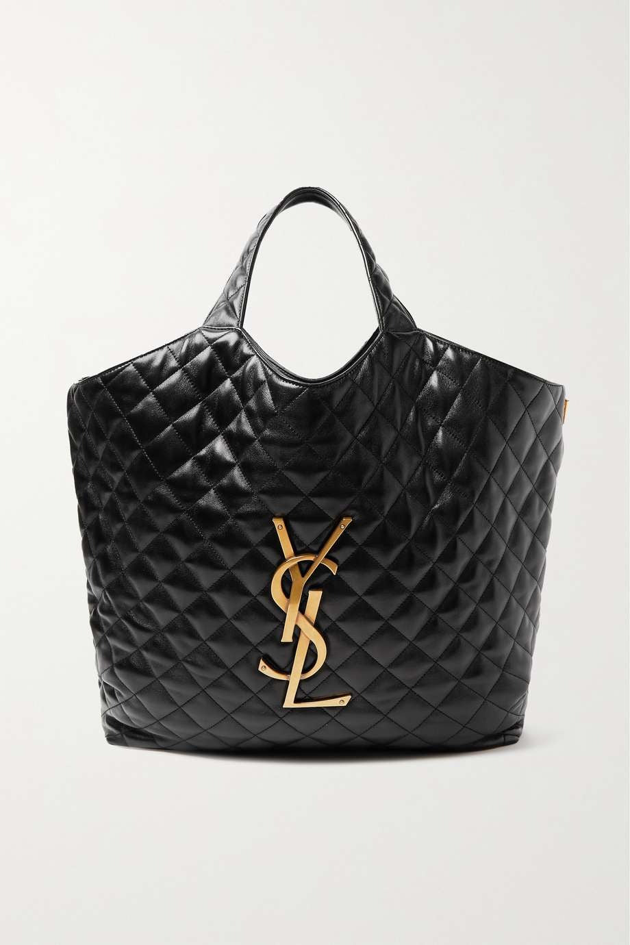 BY-extra large embellished quilted leather 60*39*8 cm