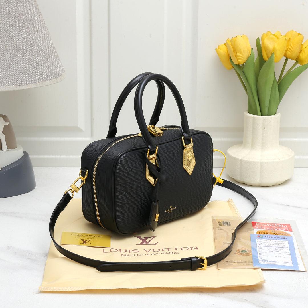 BL- Top quality Trend Tote Bag Black 26x10x16cm