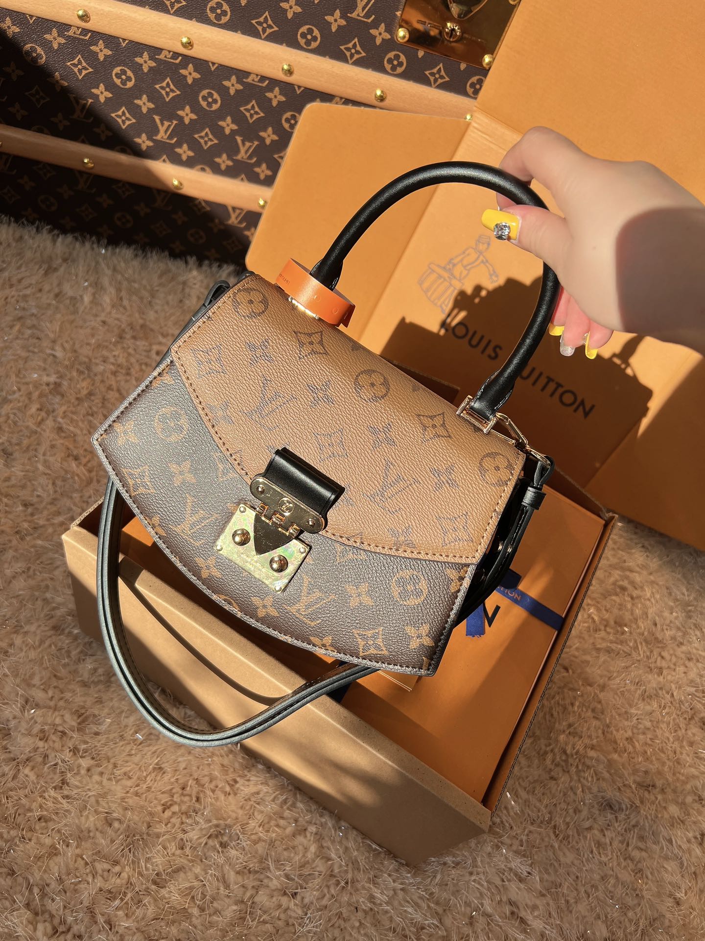 Serenityll? 181910 Luxury Bags(24*18*7)cm