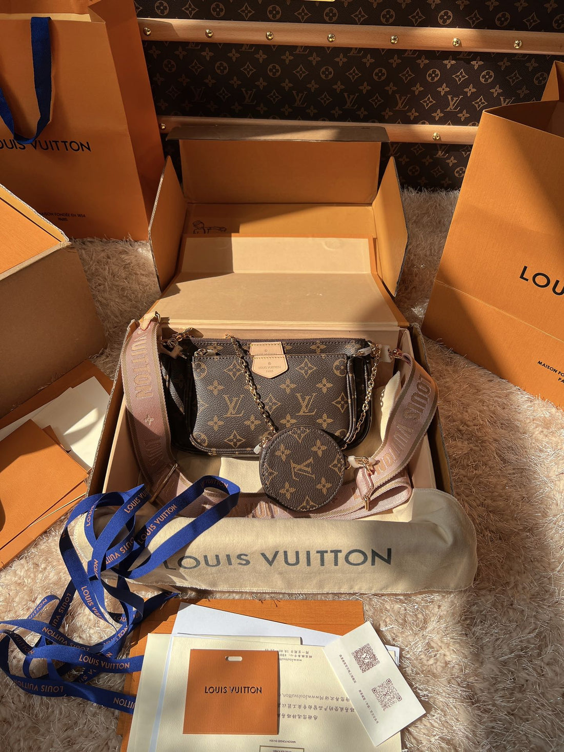 Serenityll? 181923 Luxury Bags(24*13*4.5)cm