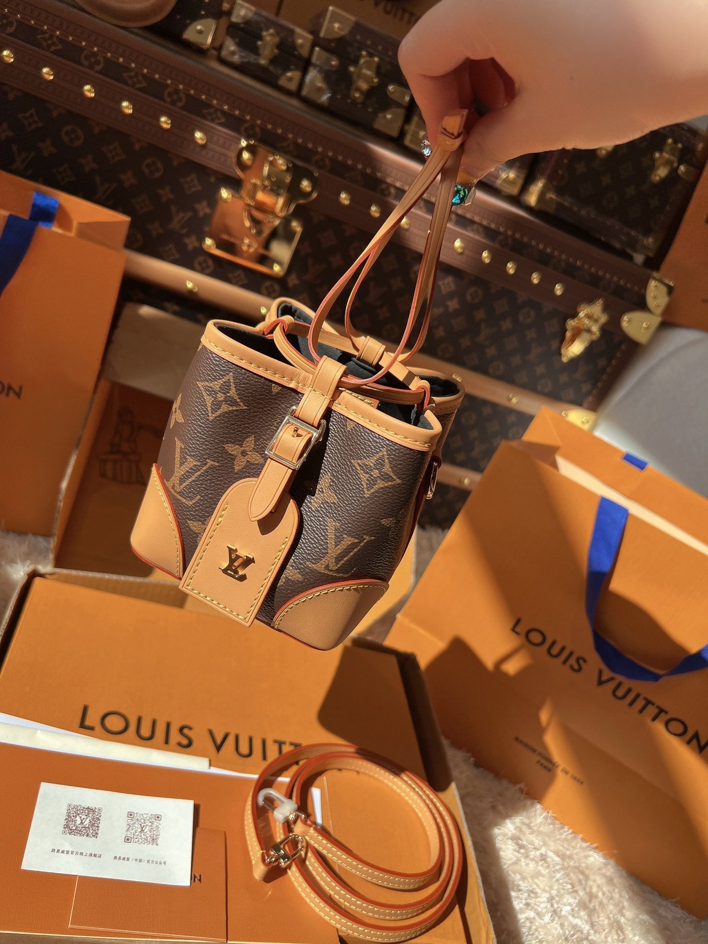 Serenityll 181926 BL- Bags(11.5*12*11.5)cm