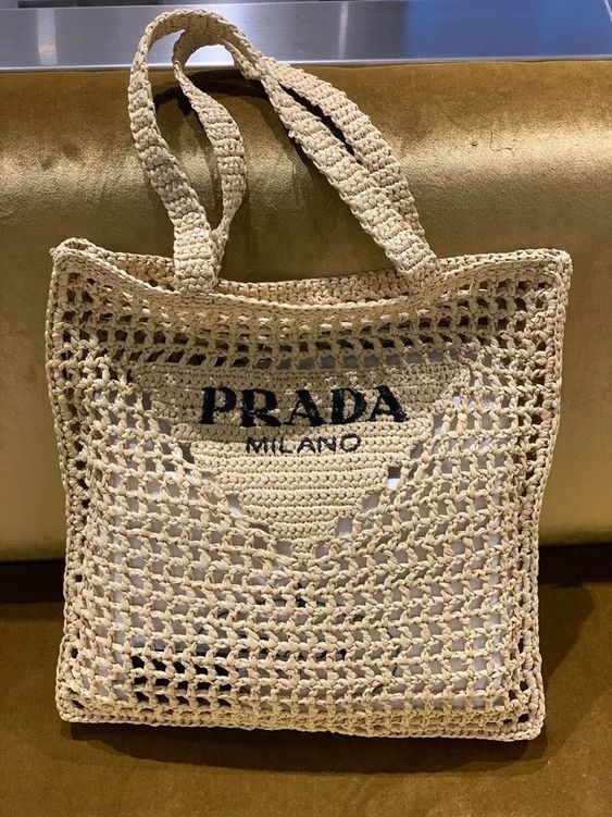 BP- Women's Natural Crochet Bag-Khaki