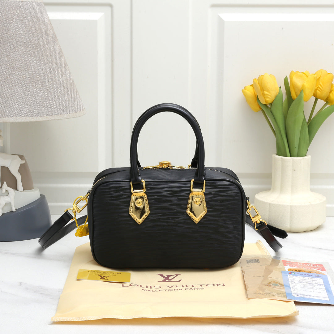 BL- Top quality Trend Tote Bag Black 26x10x16cm