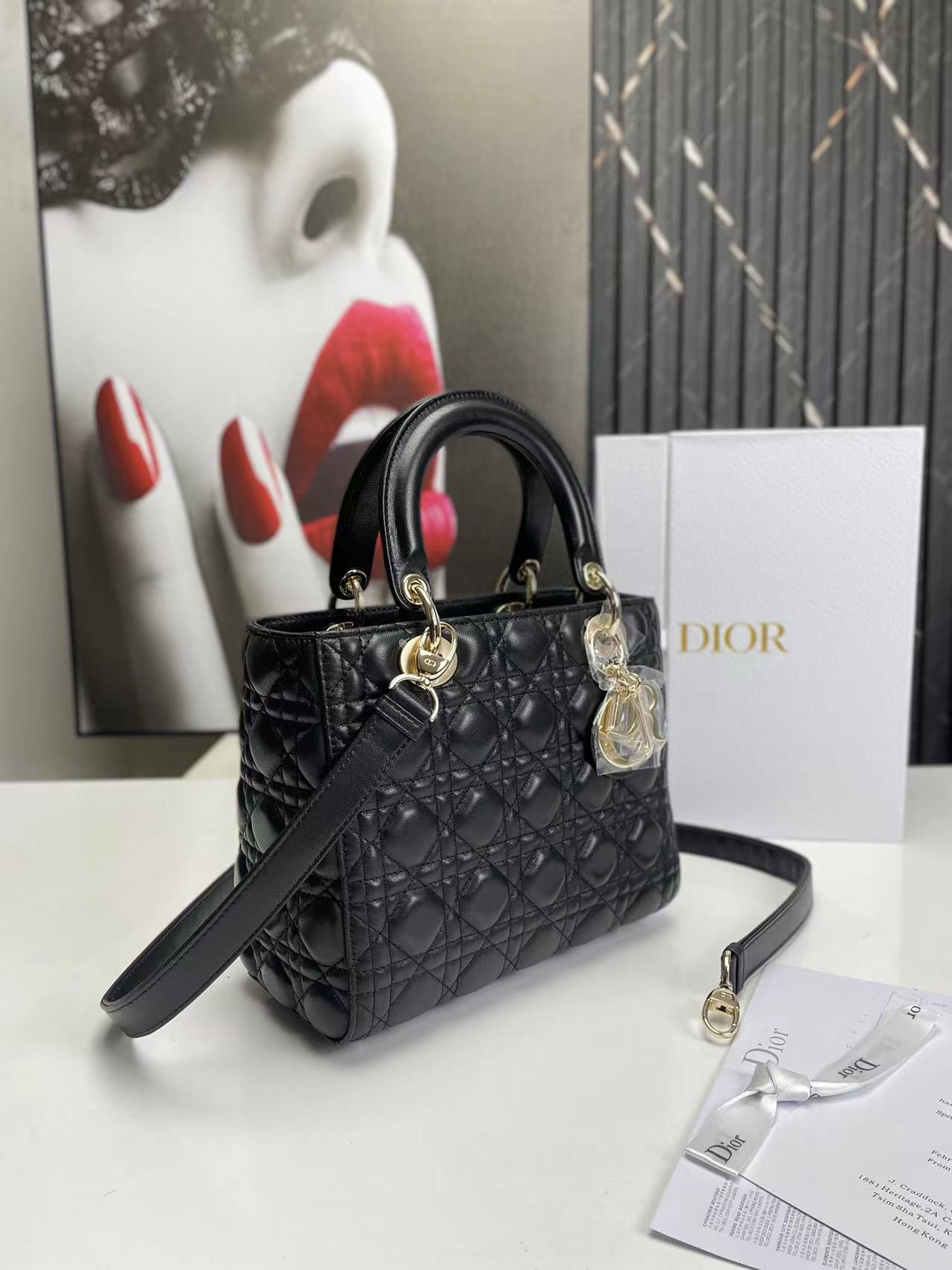 BD- Lady Medium Black Bag 24cm