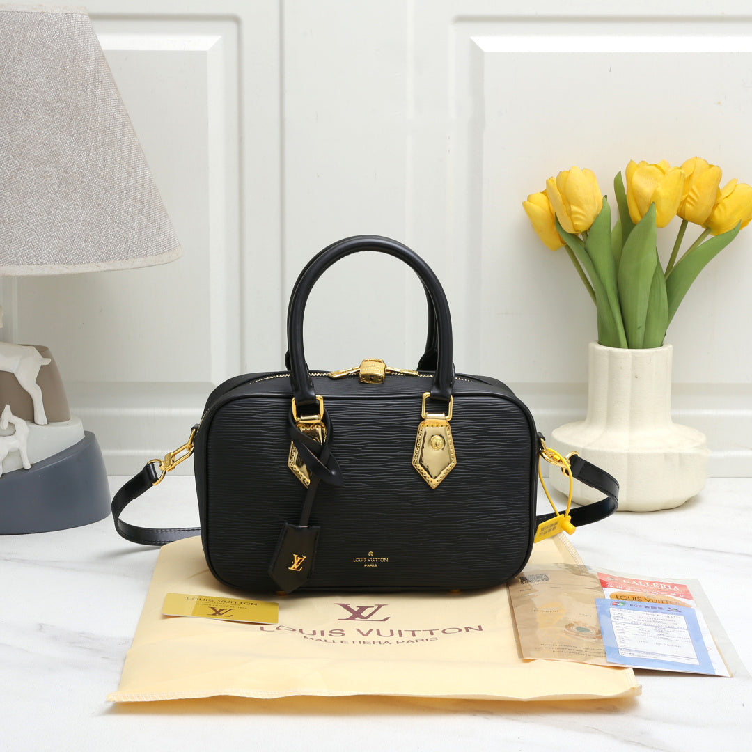 BL- Top quality Trend Tote Bag Black 26x10x16cm