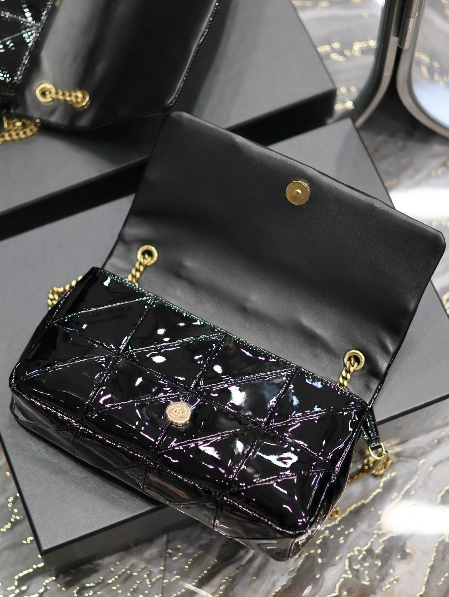 BY-Black Bag - 25x15x7.5cm