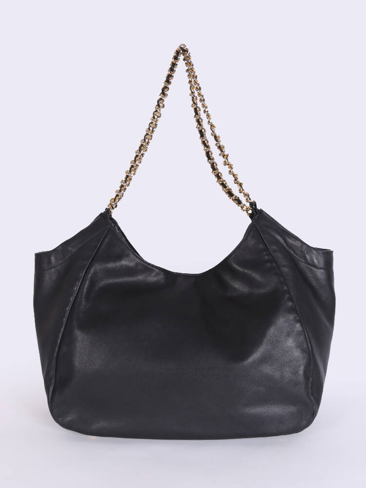 BP- Handle Shoulder Bag Nero 48 x 33 x 20cm