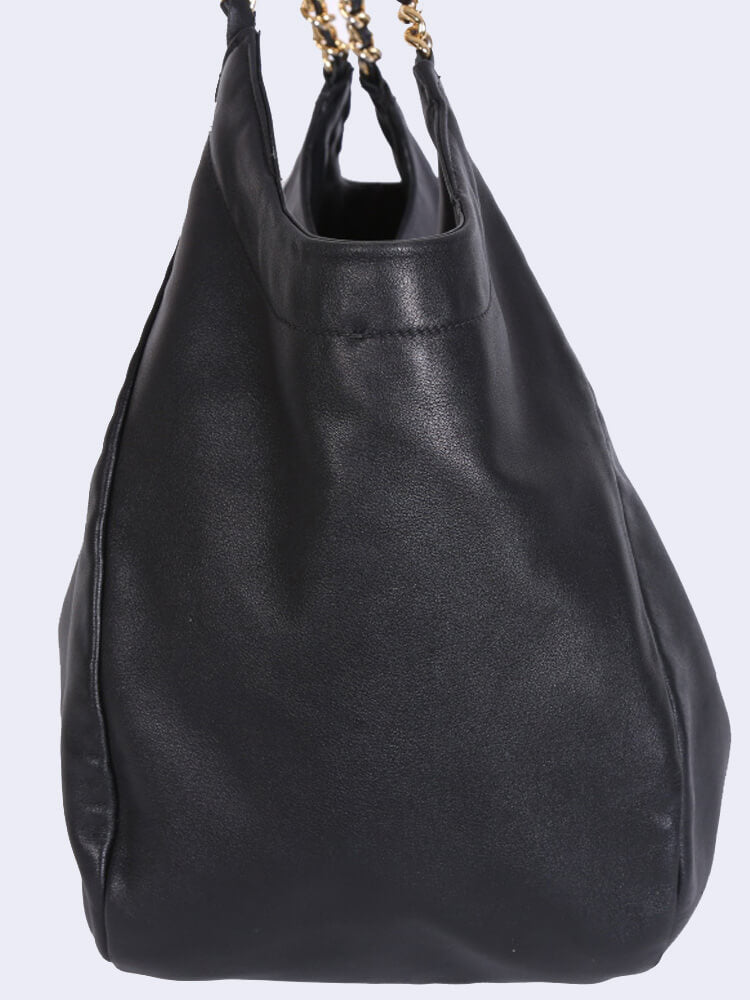 BP- Handle Shoulder Bag Nero 48 x 33 x 20cm
