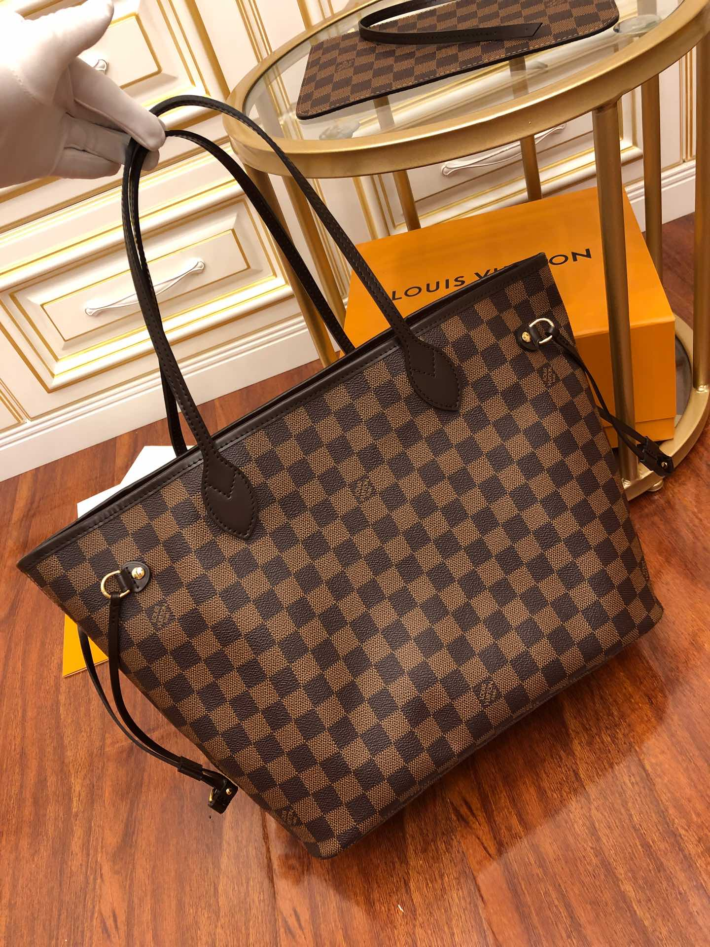 BL- Ebene Nl12563. Leather Bag-132254