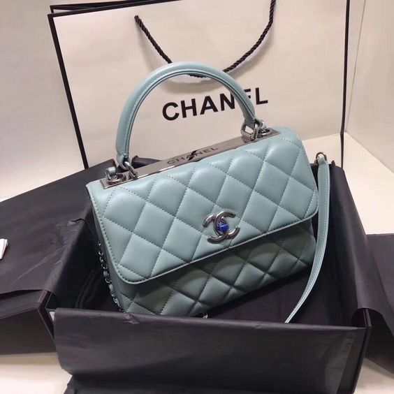 BC- Trendy CC Flap Bags-Blue