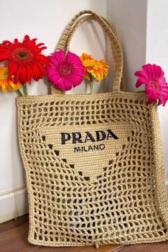 BP- Women's Natural Crochet Bag-Khaki