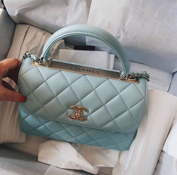 BC- Trendy CC Flap Bags-Blue