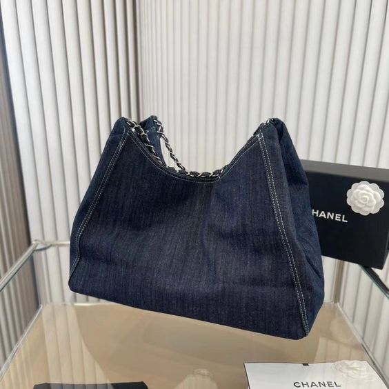 BY- Large Capacity Denim  Bag