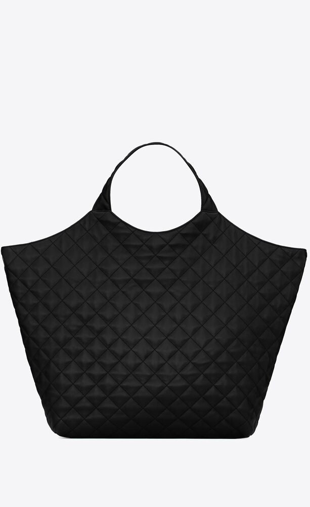 BY-MAXI SHOPPING BAG IN QUILTED LAMBSKIN