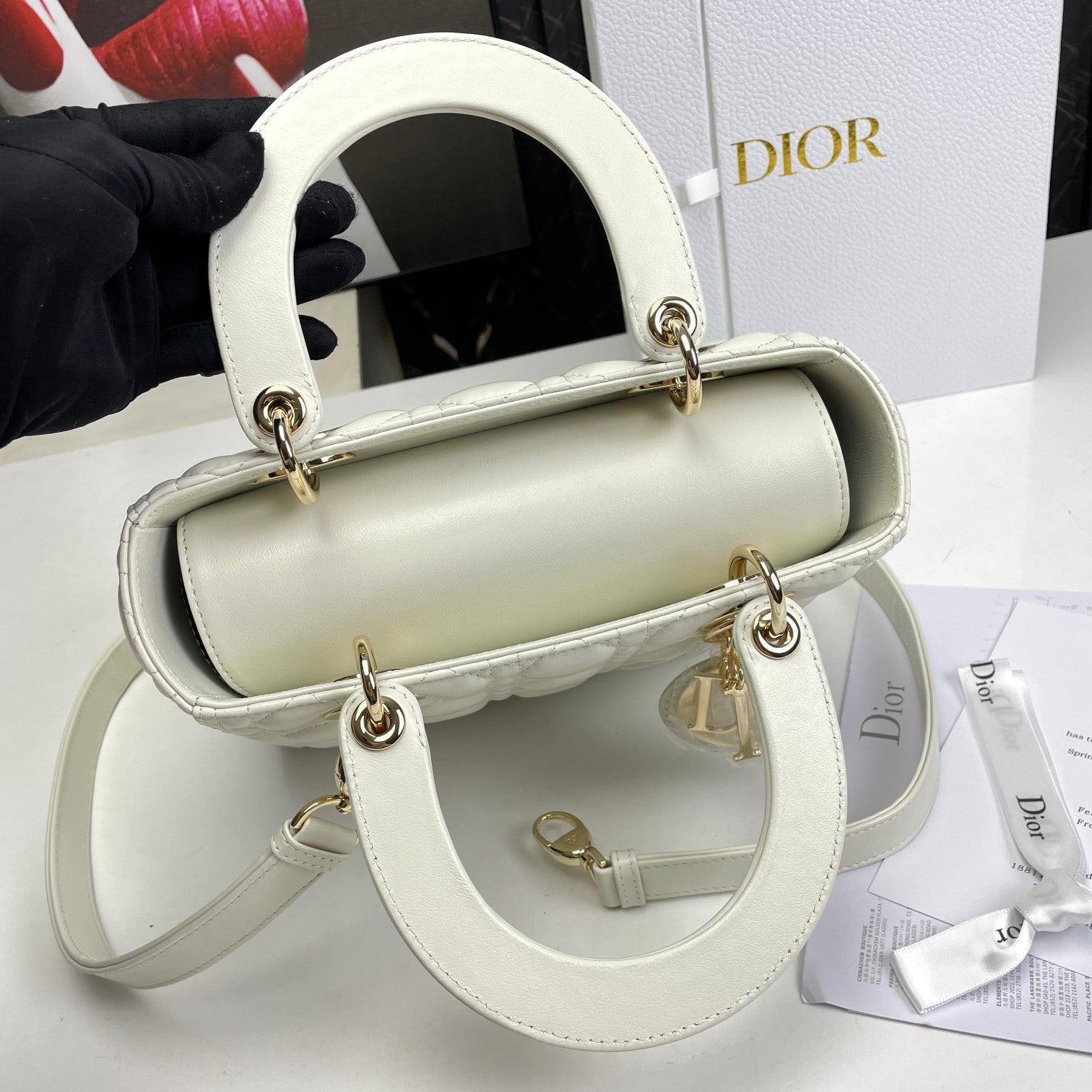 BD- Lady Medium White Bag 24cm