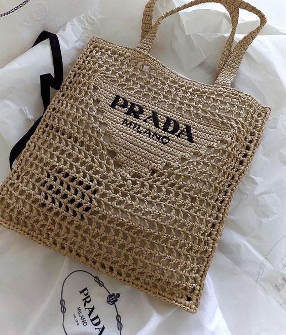 BP- Women's Natural Crochet Bag-Khaki