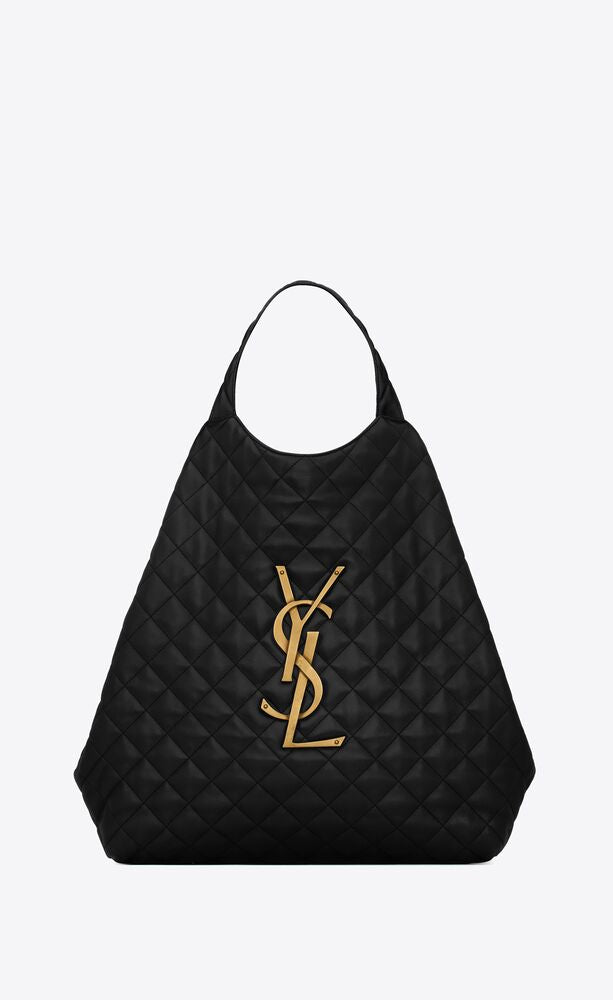 BY-MAXI SHOPPING BAG IN QUILTED LAMBSKIN