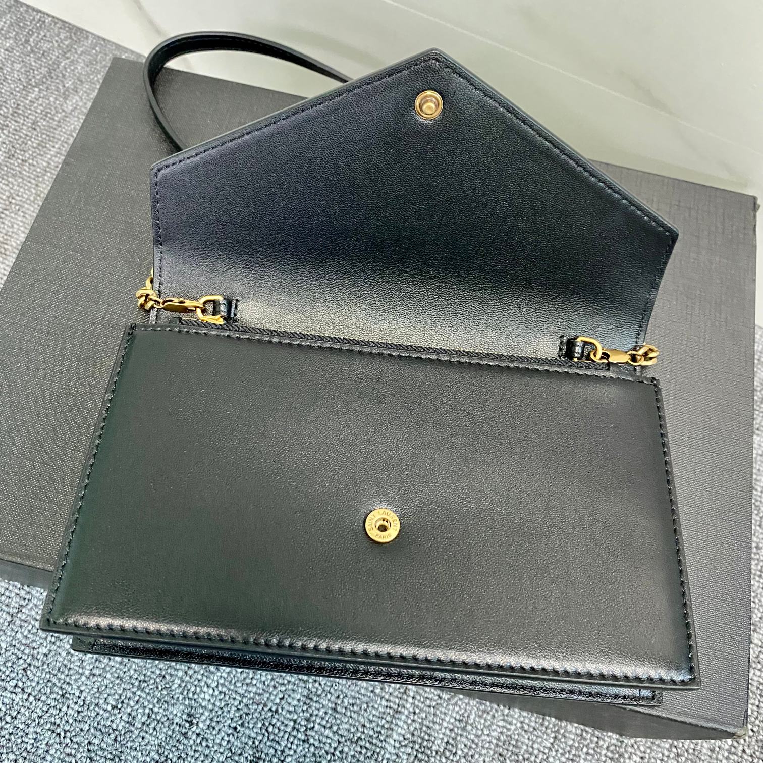 BY-NO.3526548 Shoulder Black Bag - 19x12.5x3.5cm