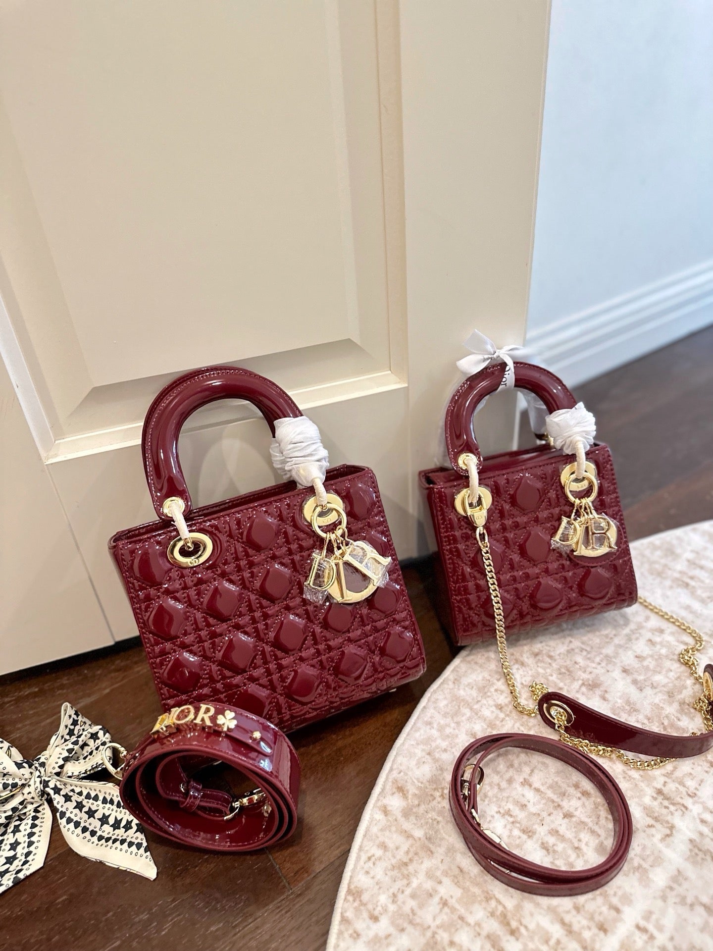 Lady BD- Burgundy Leather Bag