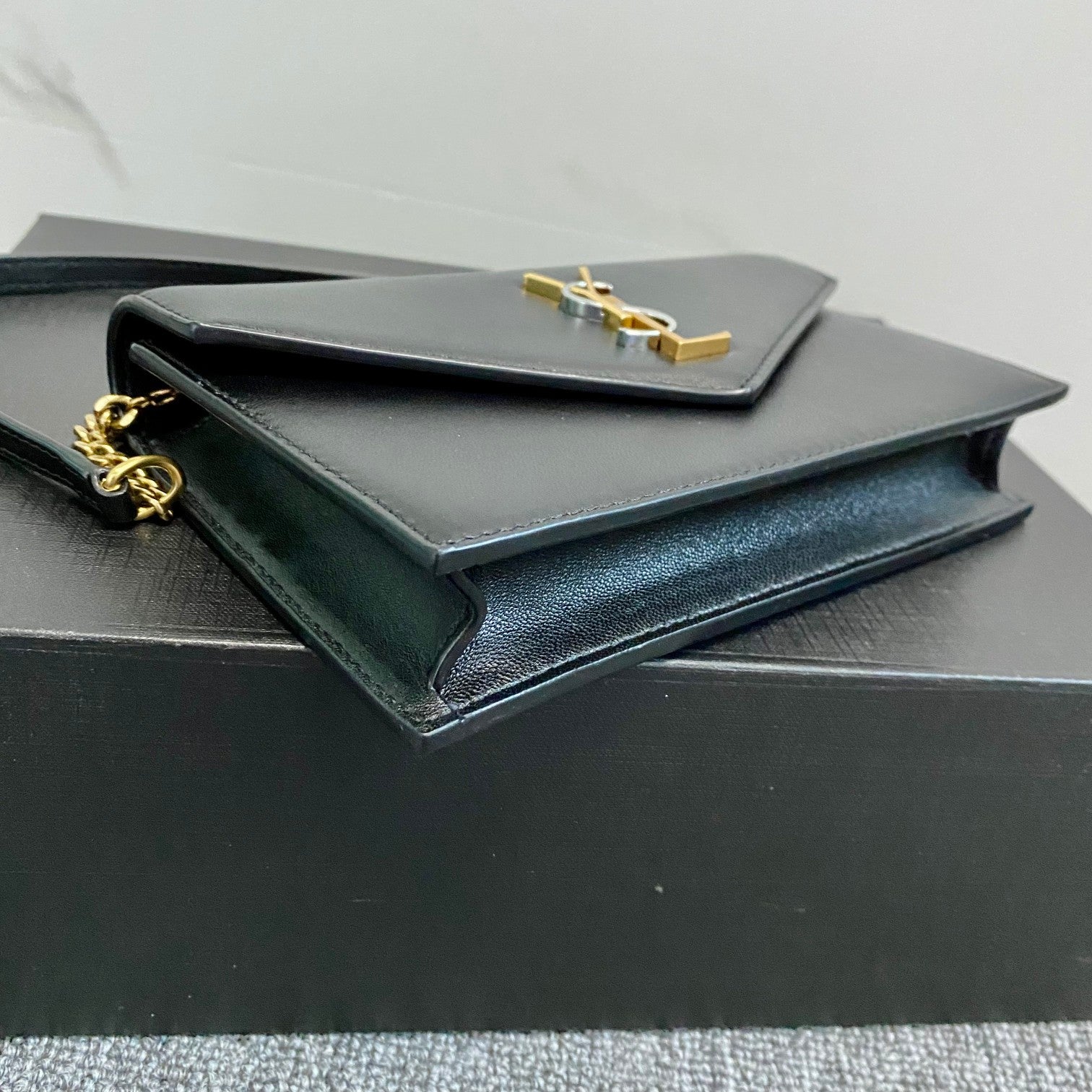 BY-NO.3526548 Shoulder Black Bag - 19x12.5x3.5cm