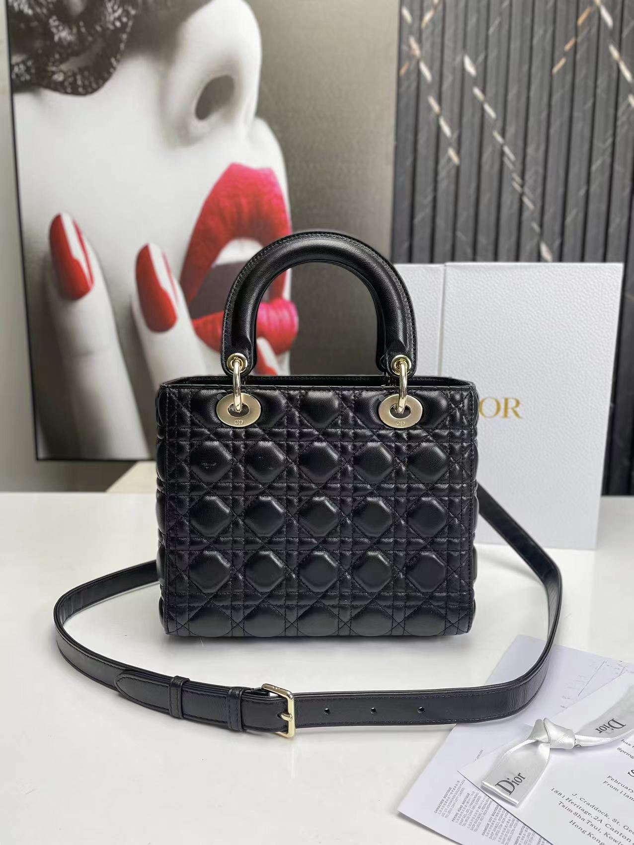 BD- Lady Medium Black Bag 24cm