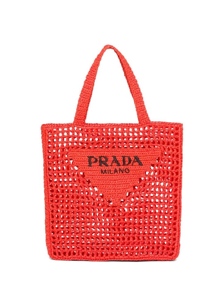 BP- Women's Natural Crochet Bag-Orange