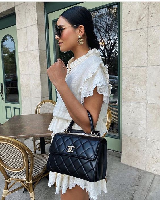BC- Trendy CC Flap Bags-Black