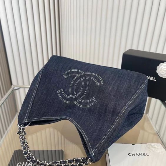 BY- Large Capacity Denim  Bag