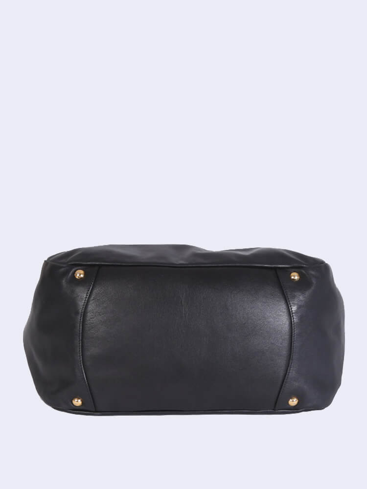 BP- Handle Shoulder Bag Nero 48 x 33 x 20cm