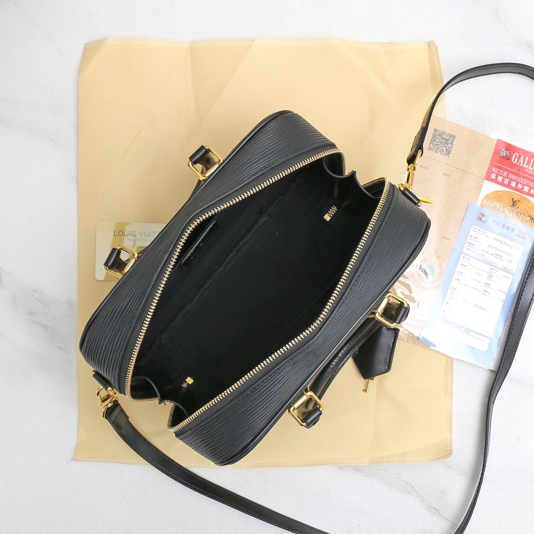 BL- Top quality Trend Tote Bag Black 26x10x16cm