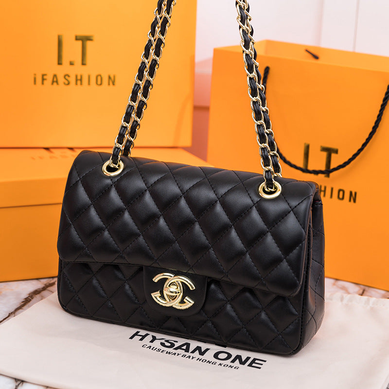 BC- in Black Lambskin