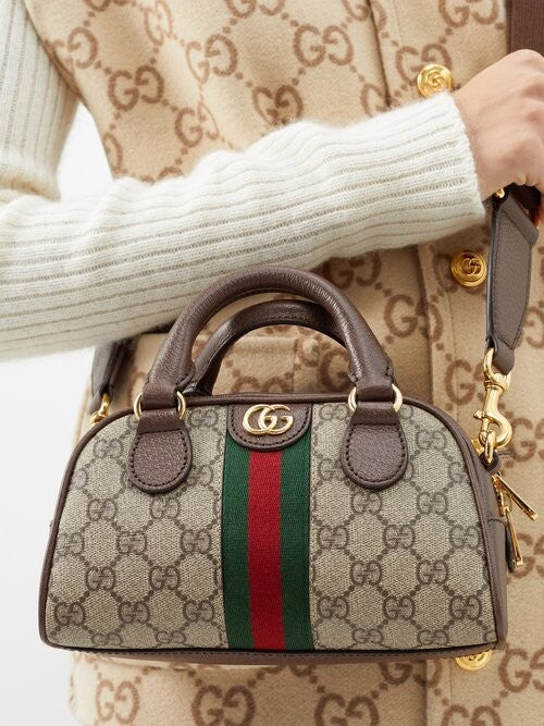 BG- Mini Gg canvas Top-handle Bag